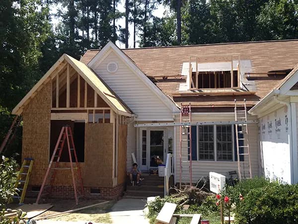 house getting addition
